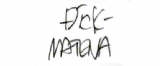 Signature of Dick Matena