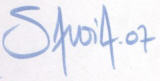 Signature of Sylvain Savoia