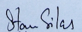 Signature of Stan Silas